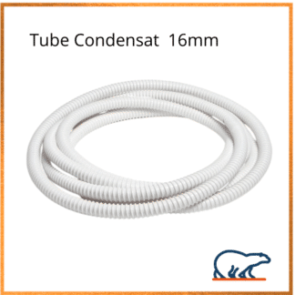 Tube Condensation Cannelé 16mm
