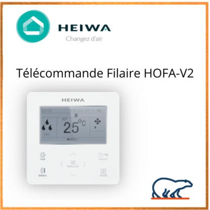 Télécommande Filaire HEIWA HOFA-V2