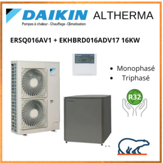 Daikin Altherma 16kW ERSQ016AV1 + EKHBRD016ADV17