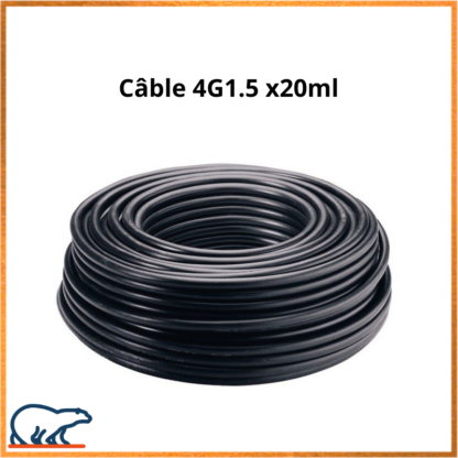 Câble 4G1.5 x20ml