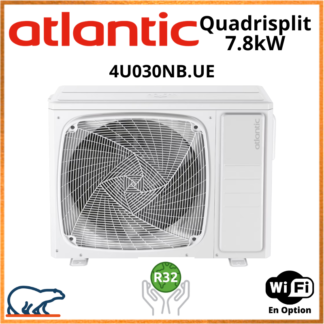 ATLANTIC Quadrisplit Groupe Extérieur 7.8kW : 4U030NB.UE