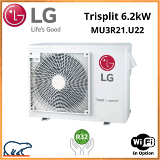 LG Trisplit GE 6.2kW : MU3R21.U22